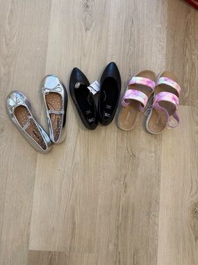 Cat & Jack Pink Tie-Dye Strap Sandals for Kids